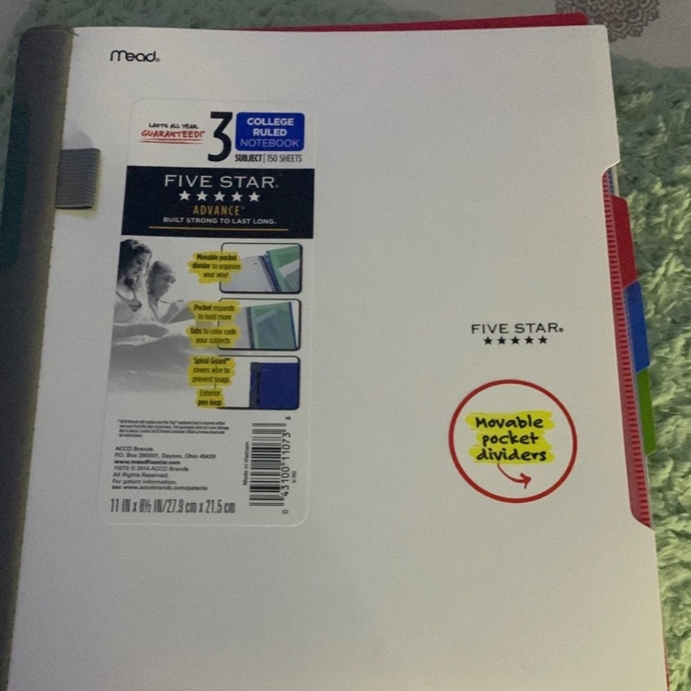 2 5 star notebooks